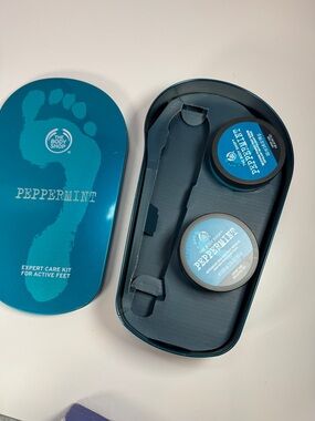 New open The Body Shop PEPPERMINT Reviving PUMICE FOOT SCRUB 3.45oz